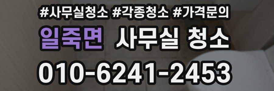 일죽면 사무실 청소