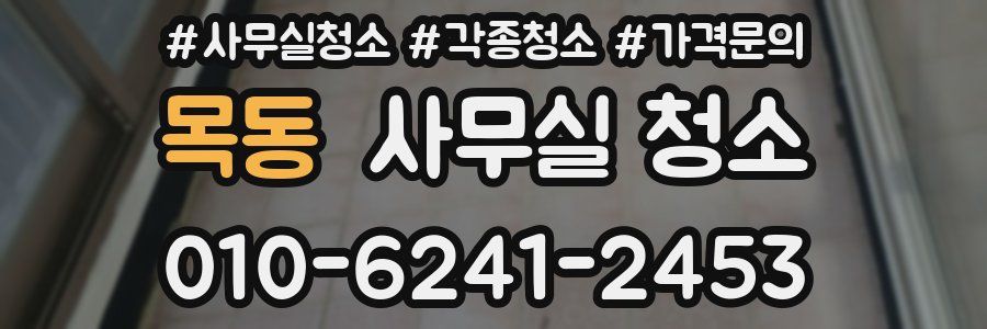 목동 사무실 청소