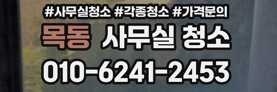 목동 사무실 청소