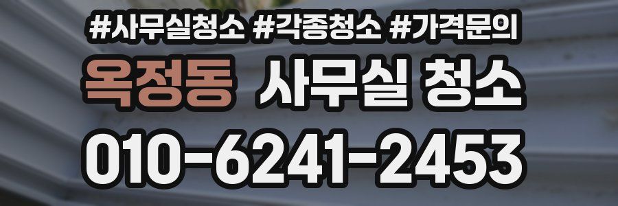 옥정동 사무실 청소