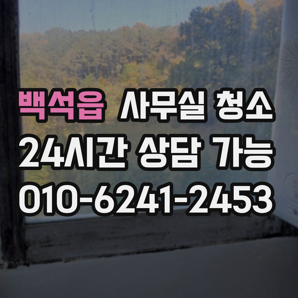 백석읍 사무실 청소