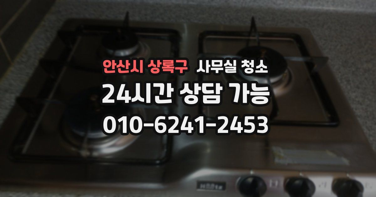 안산시 상록구 사무실 청소