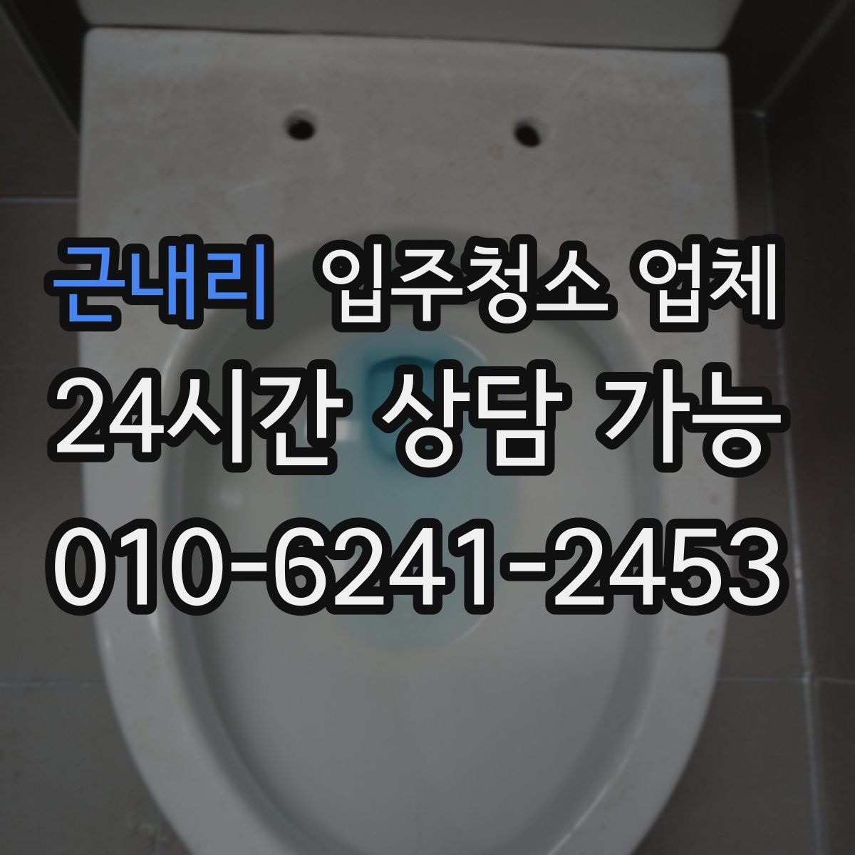 근내리 입주청소 업체