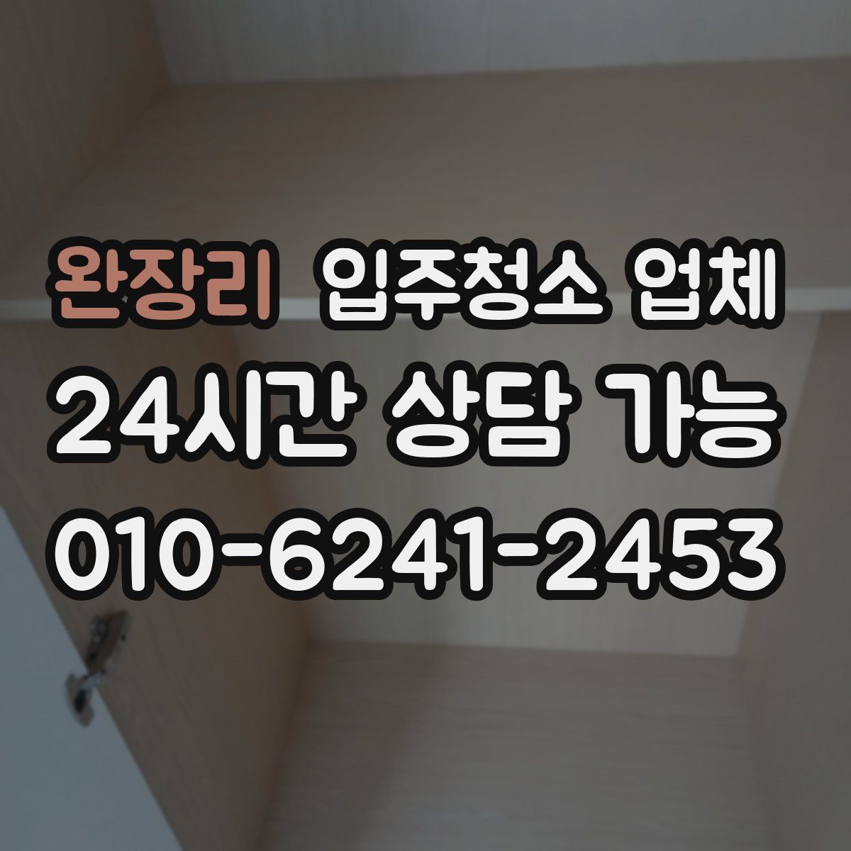 완장리 입주청소 업체