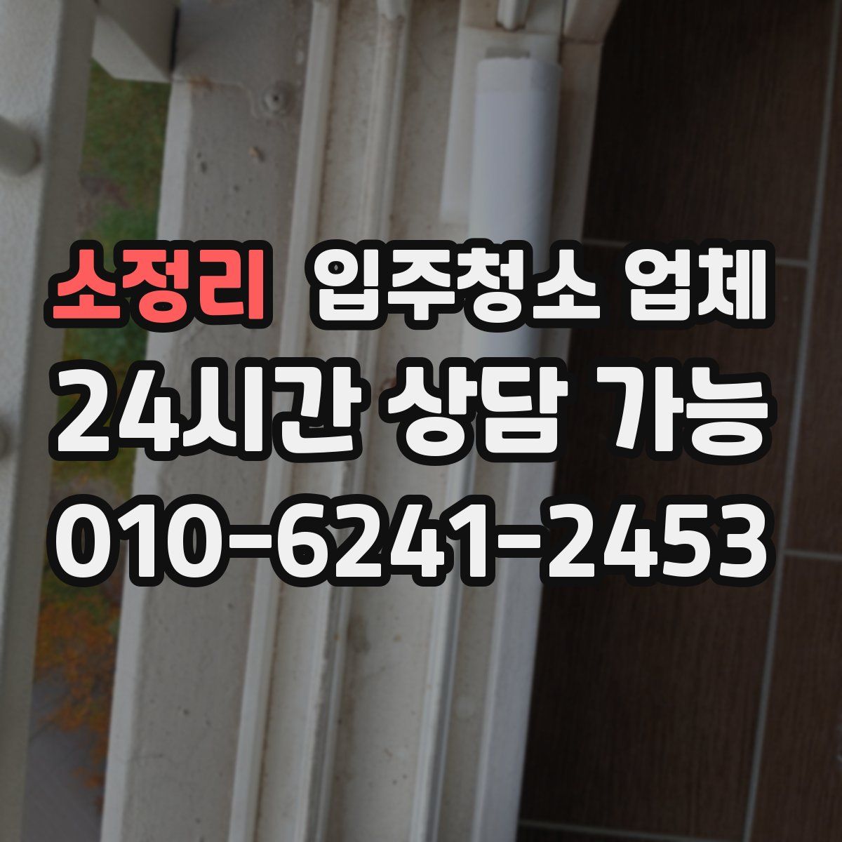 소정리 입주청소 업체