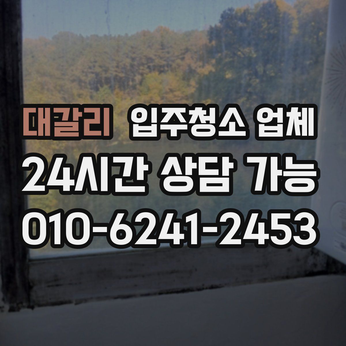 대갈리 입주청소 업체