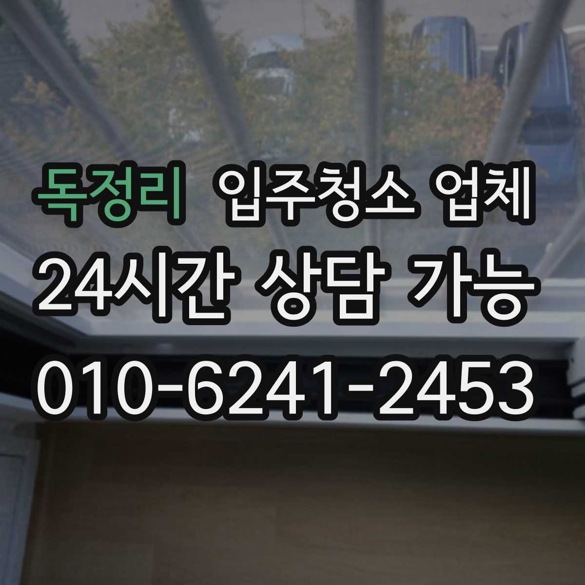 독정리 입주청소 업체