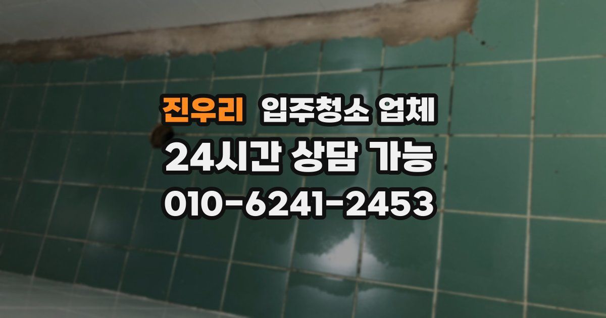 진우리 입주청소 업체