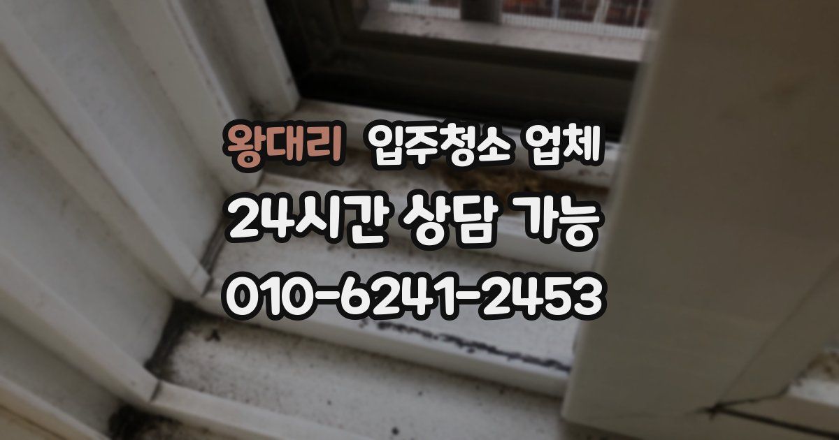 왕대리 입주청소 업체