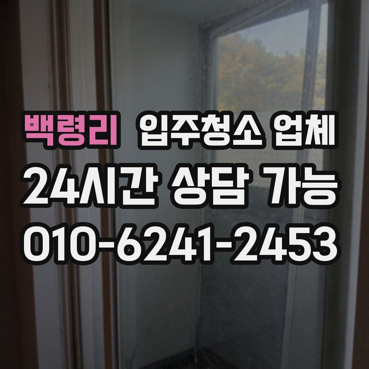 백령리 입주청소 업체