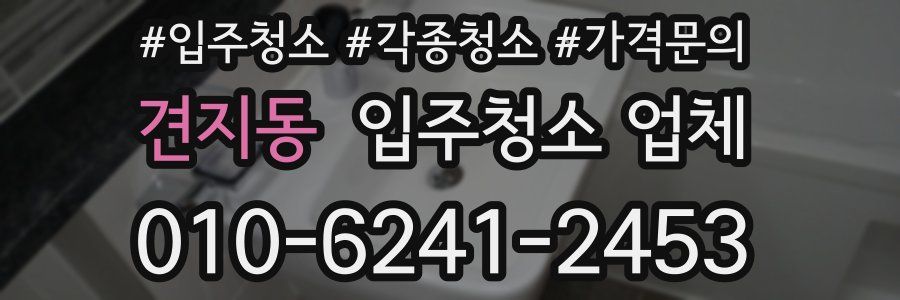 견지동 입주청소 업체