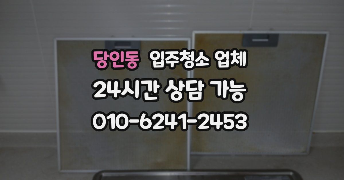 당인동 입주청소 업체
