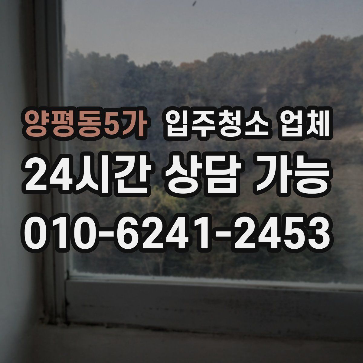 양평동5가 입주청소 업체