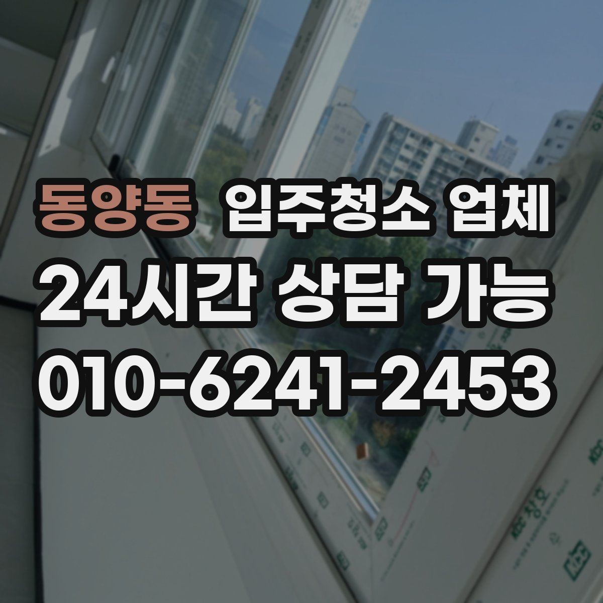 동양동 입주청소 업체 선택 시 전문성 확인하는 방법