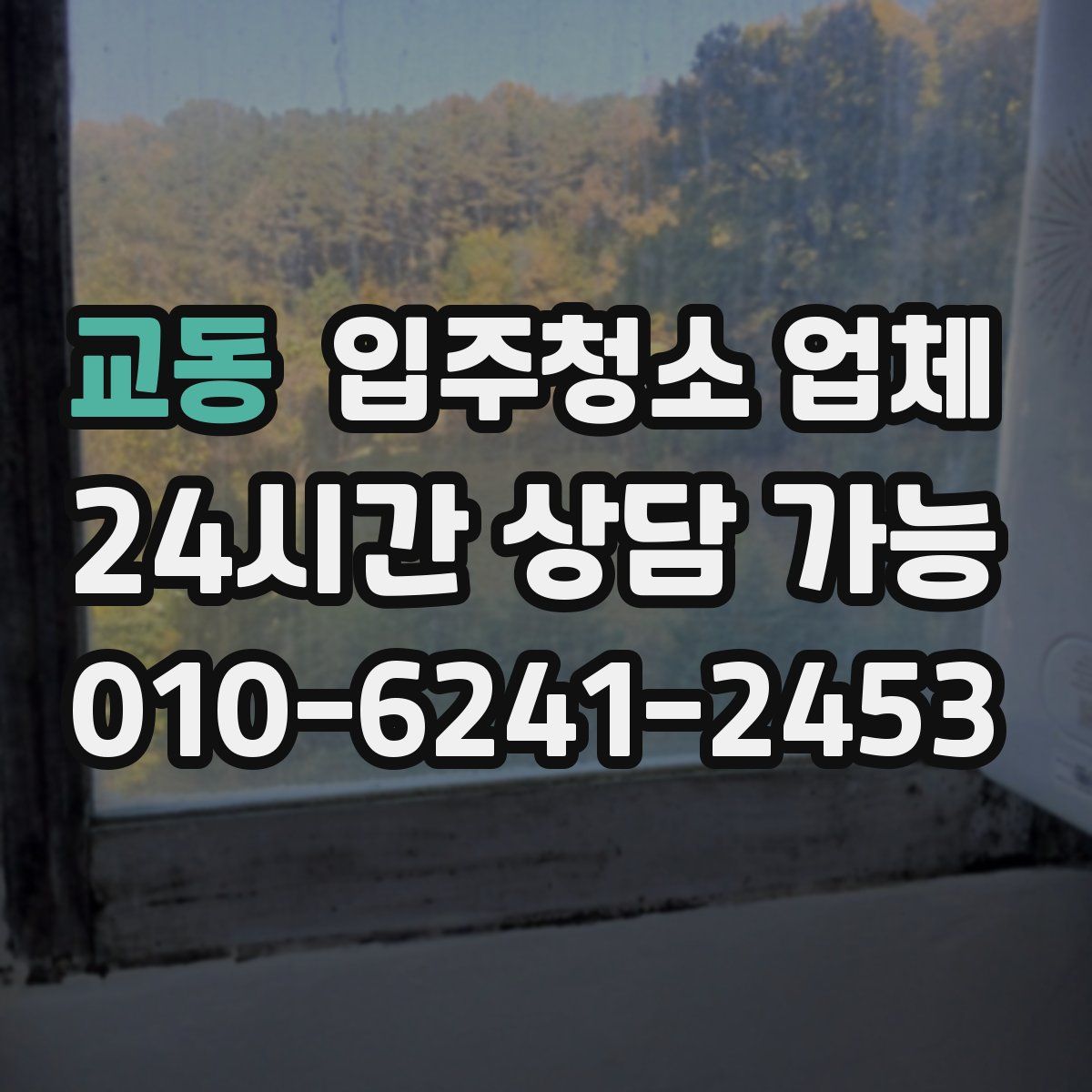 교동 입주청소 업체