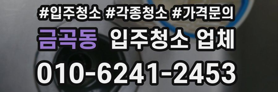 금곡동 입주청소 업체
