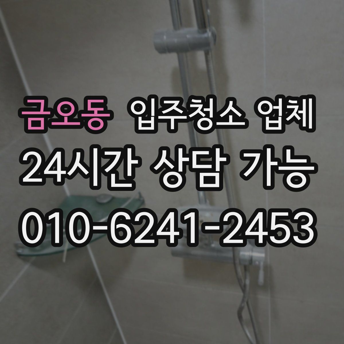 금오동 입주청소 업체