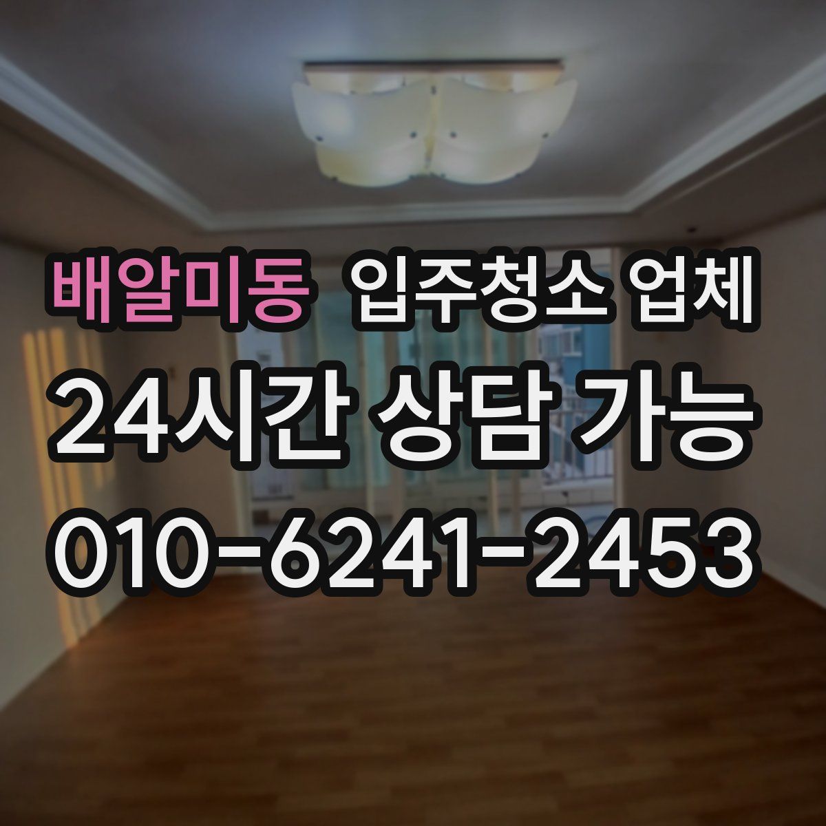 배알미동 입주청소 업체
