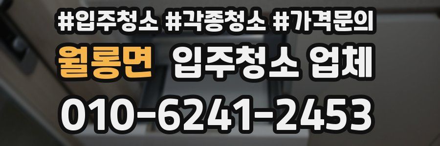 월롱면 입주청소 업체