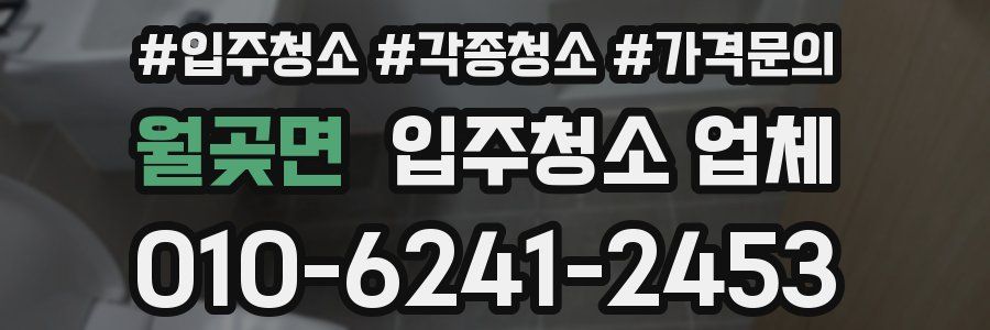 월곶면 입주청소 업체