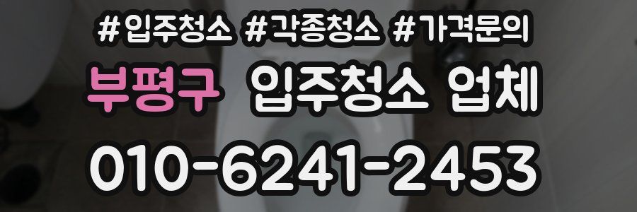 부평구 입주청소 업체