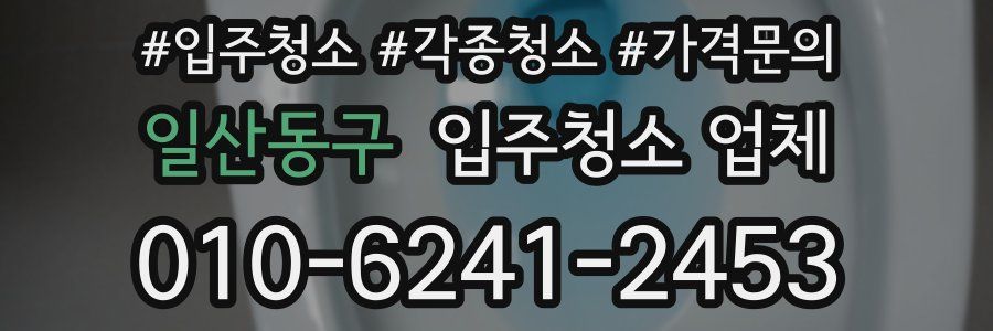 일산동구 입주청소 업체