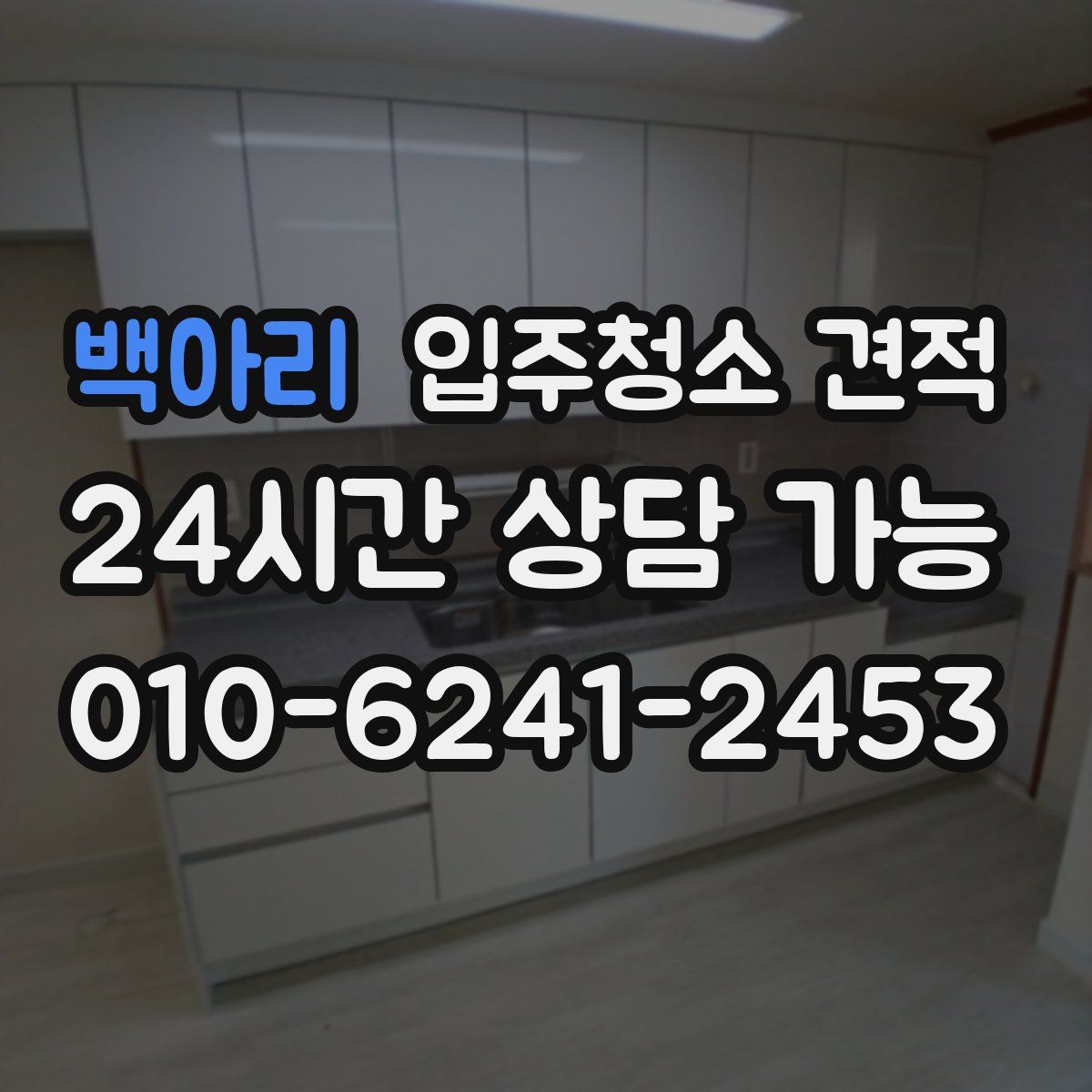 백아리 입주청소 견적