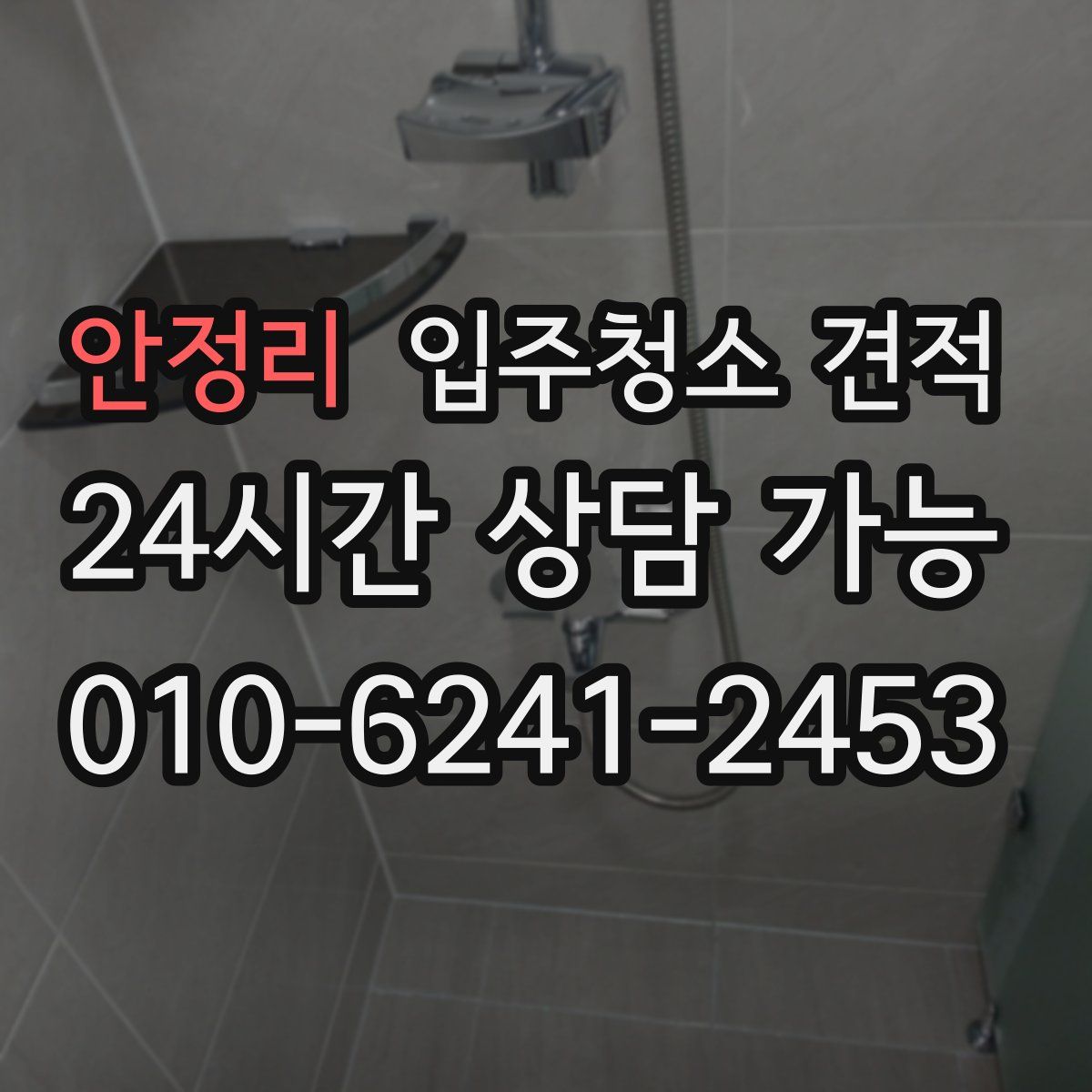 안정리 입주청소 견적