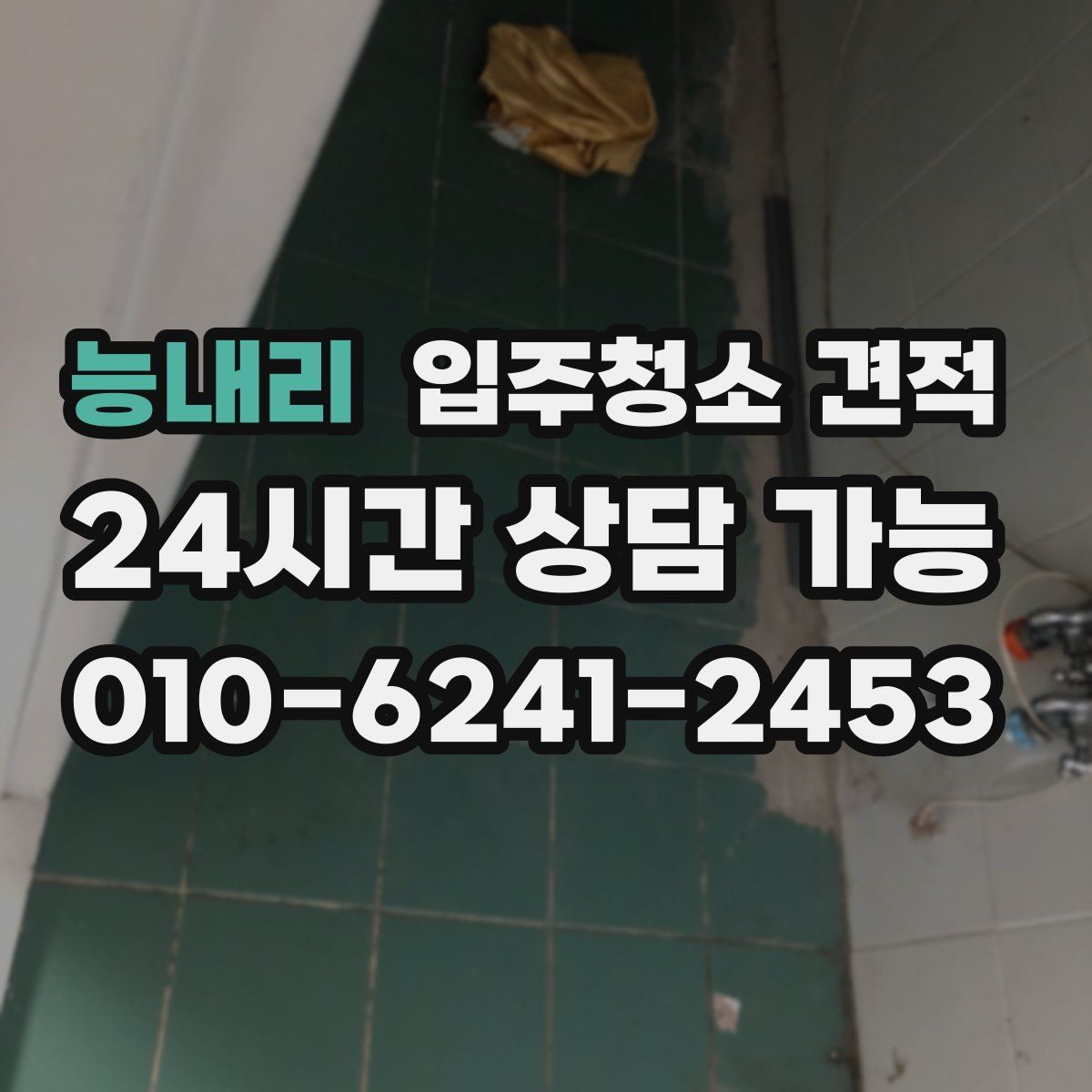 능내리 입주청소 견적