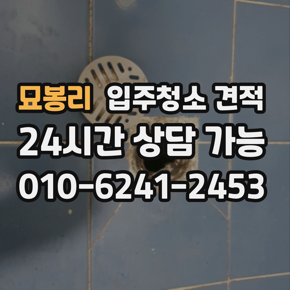 묘봉리 입주청소 견적
