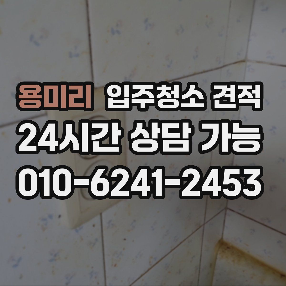 용미리 입주청소 견적