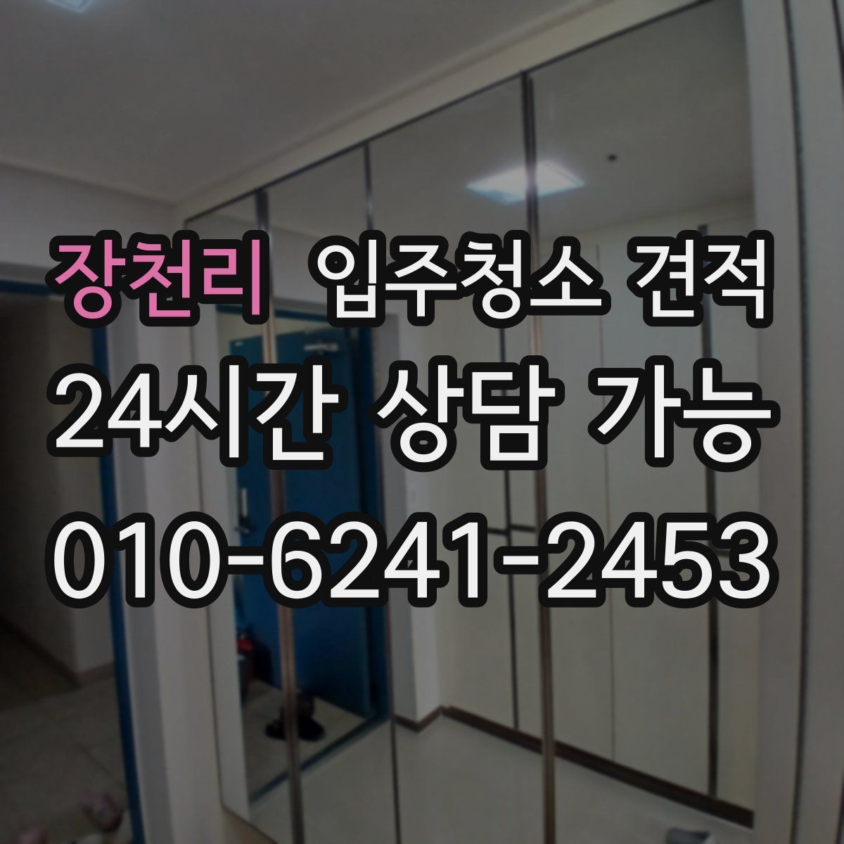 장천리 입주청소 견적