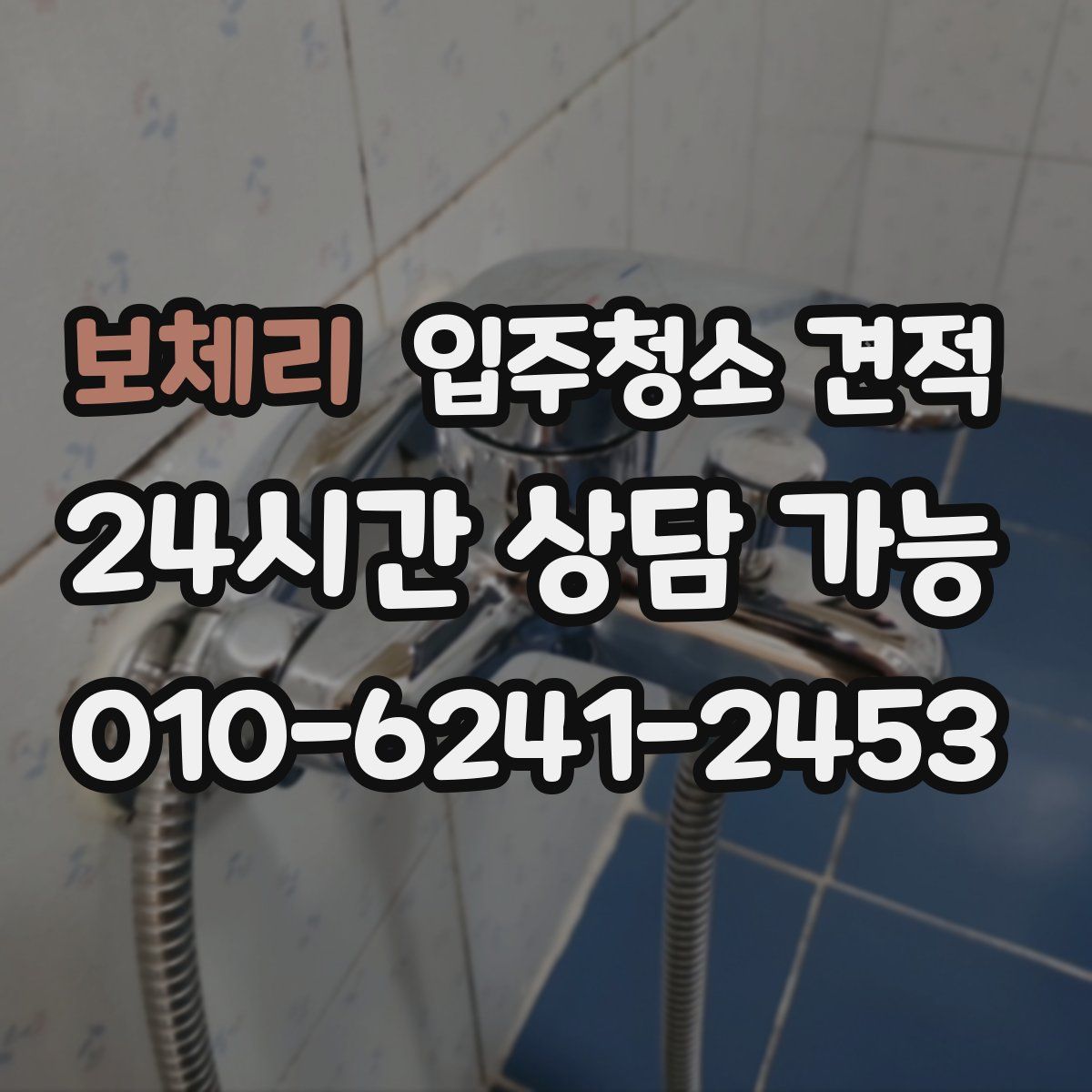 보체리 입주청소 견적