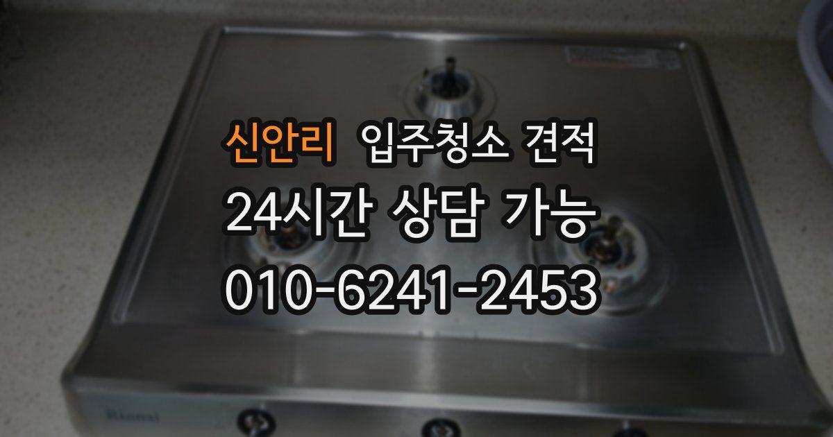 신안리 입주청소 견적
