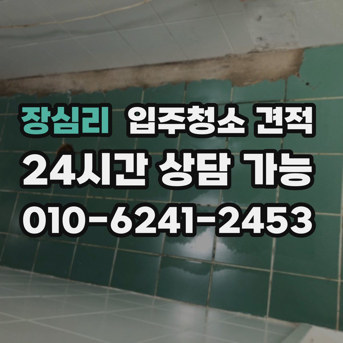 장심리 입주청소 견적
