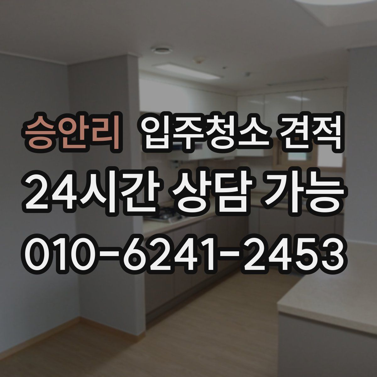 승안리 입주청소 견적