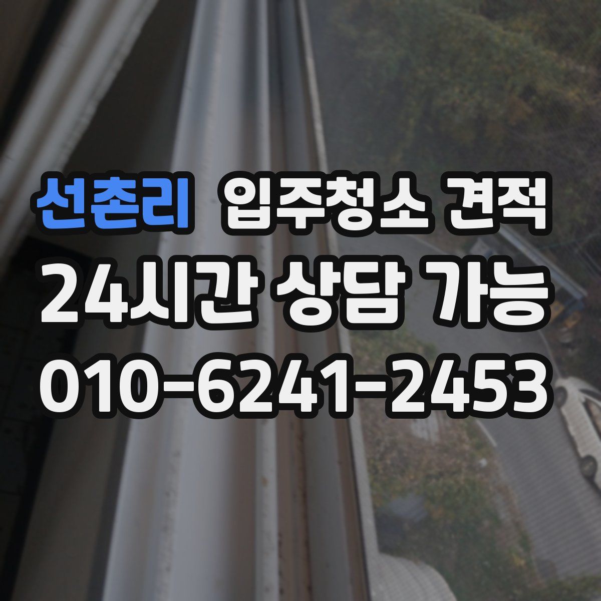 선촌리 입주청소 견적