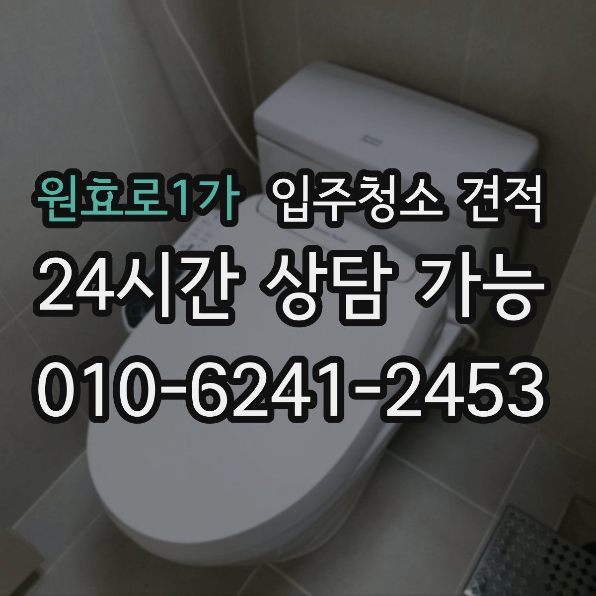 원효로1가 입주청소 견적