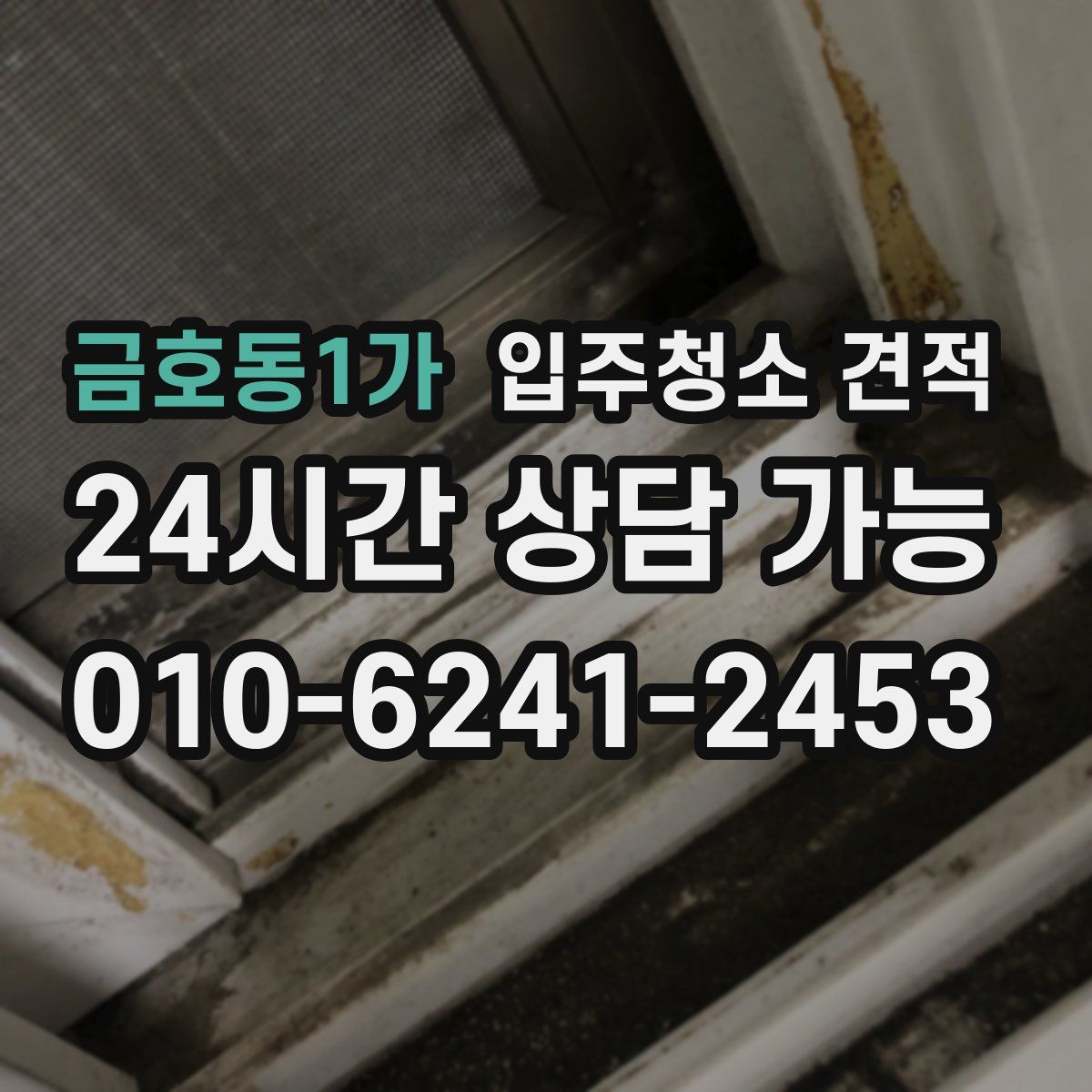 금호동1가 입주청소 견적