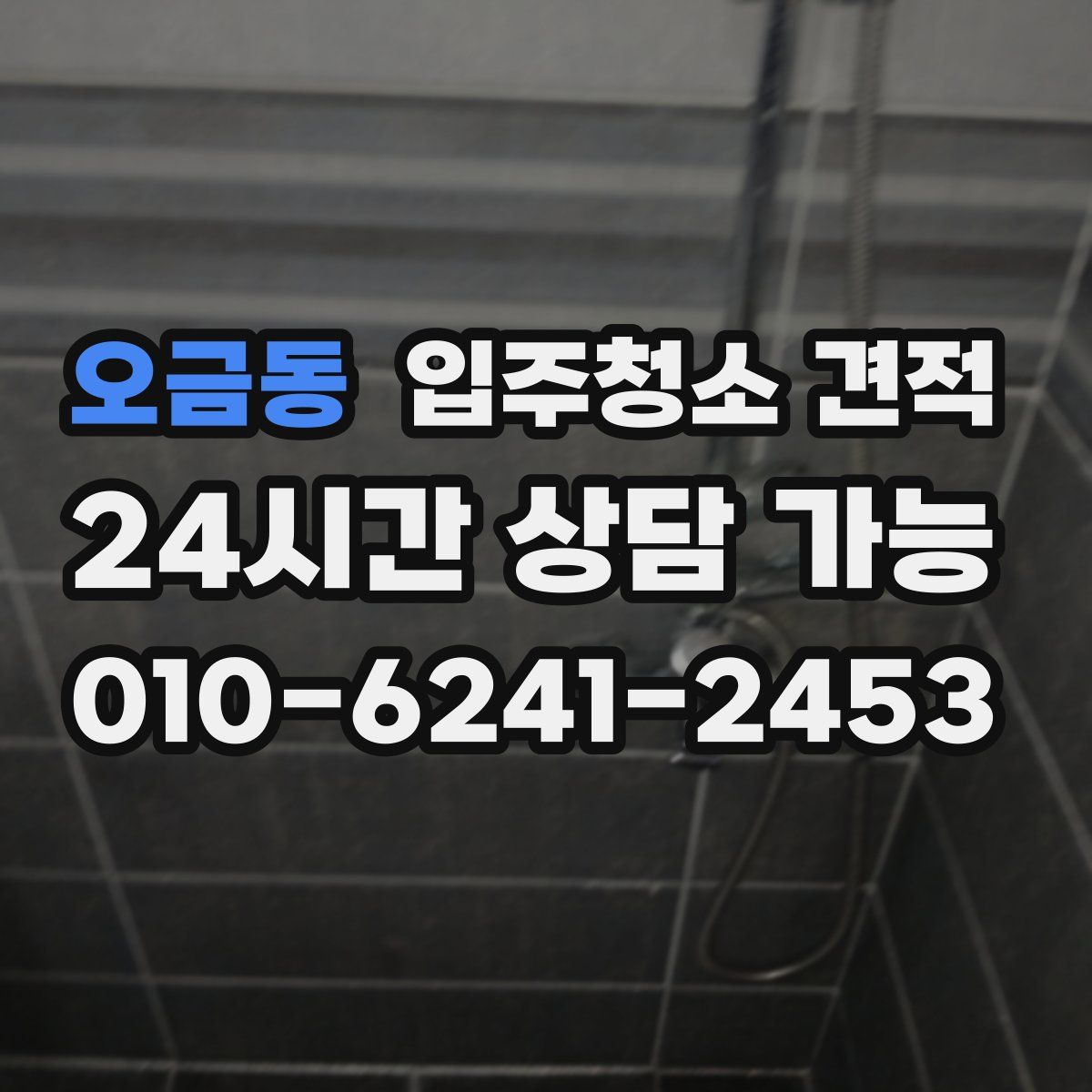 오금동 입주청소 견적