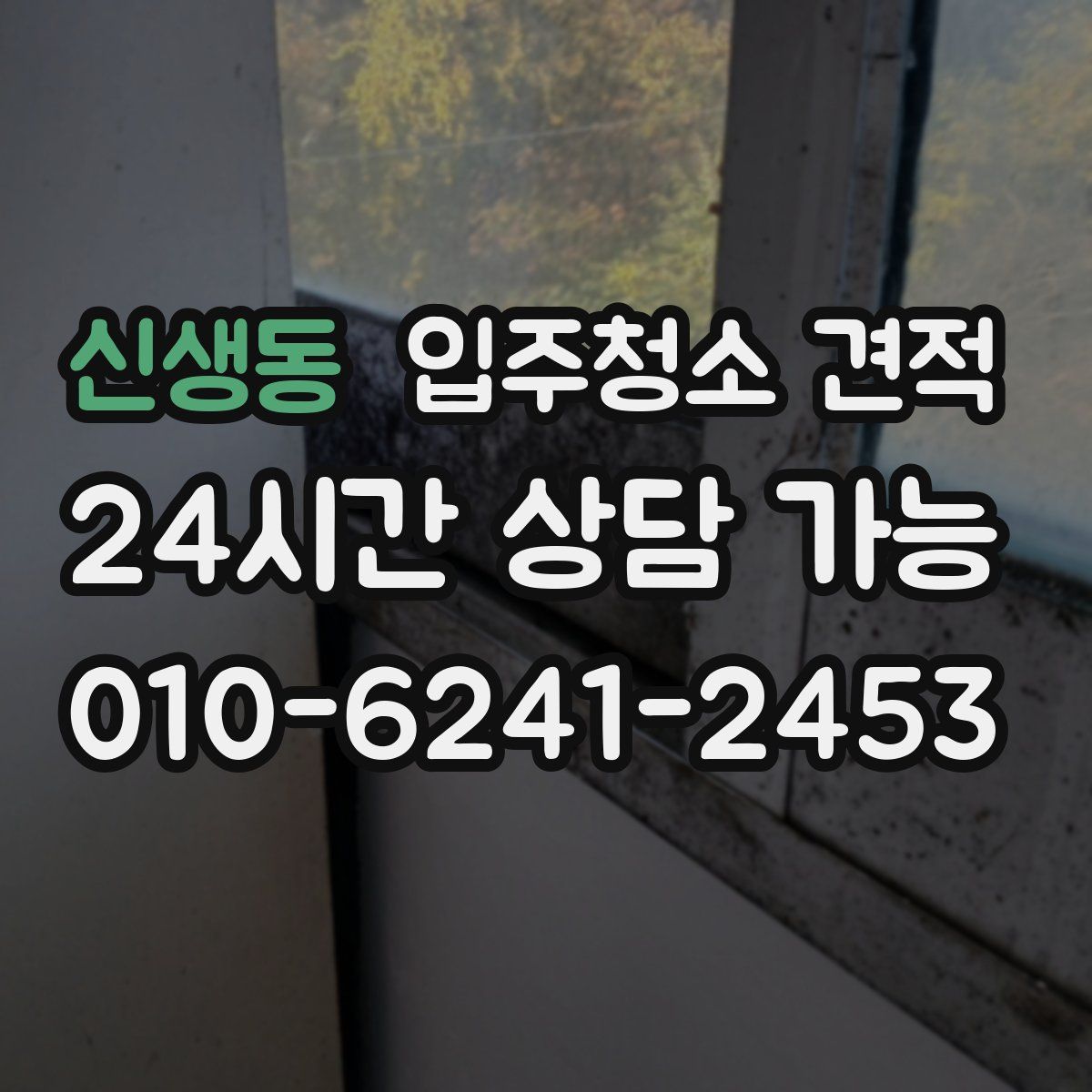신생동 입주청소 견적
