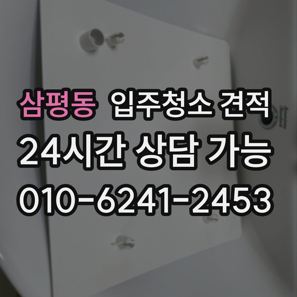 삼평동 입주청소 견적