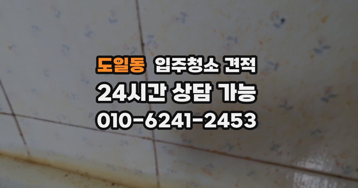 도일동 입주청소 견적