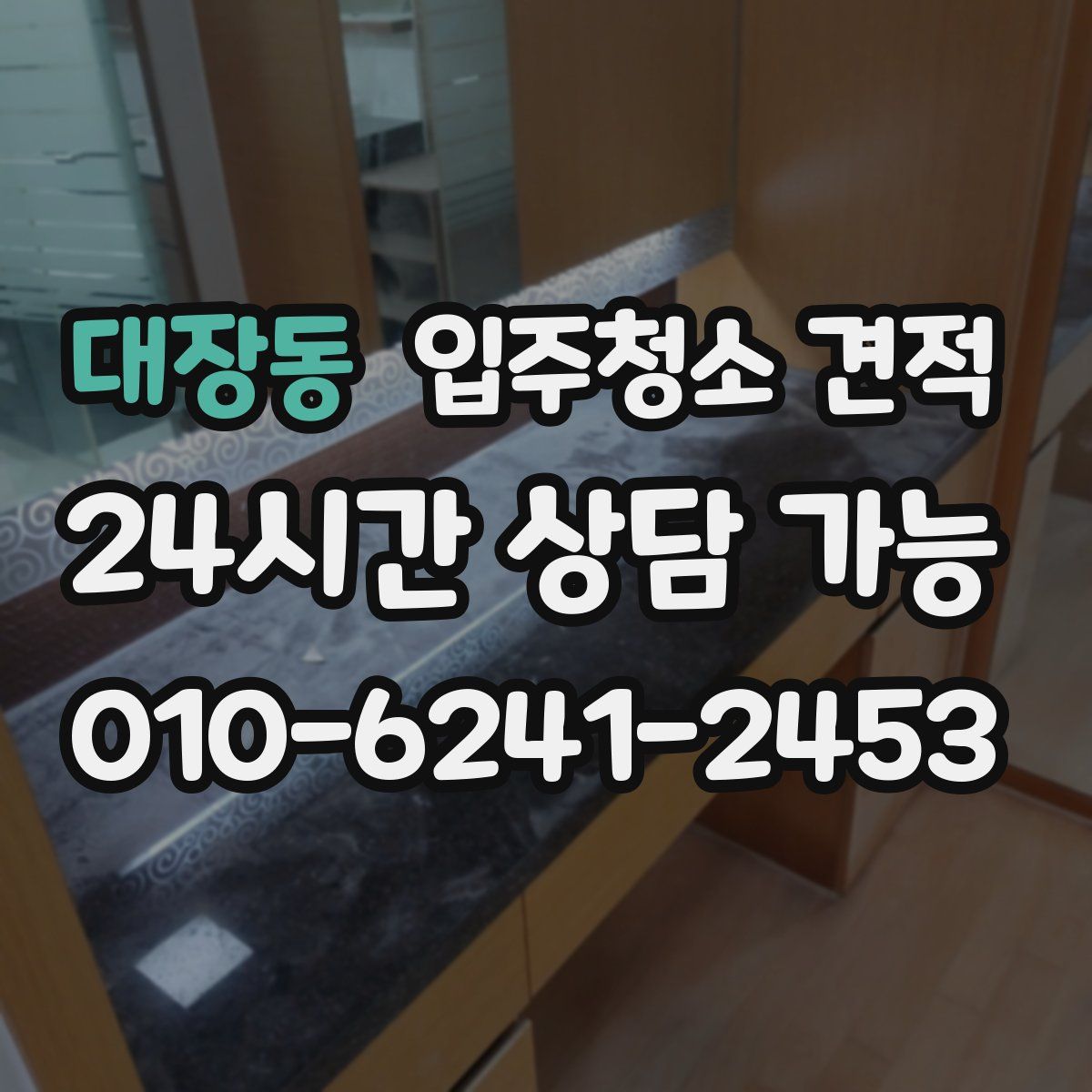 대장동 입주청소 견적