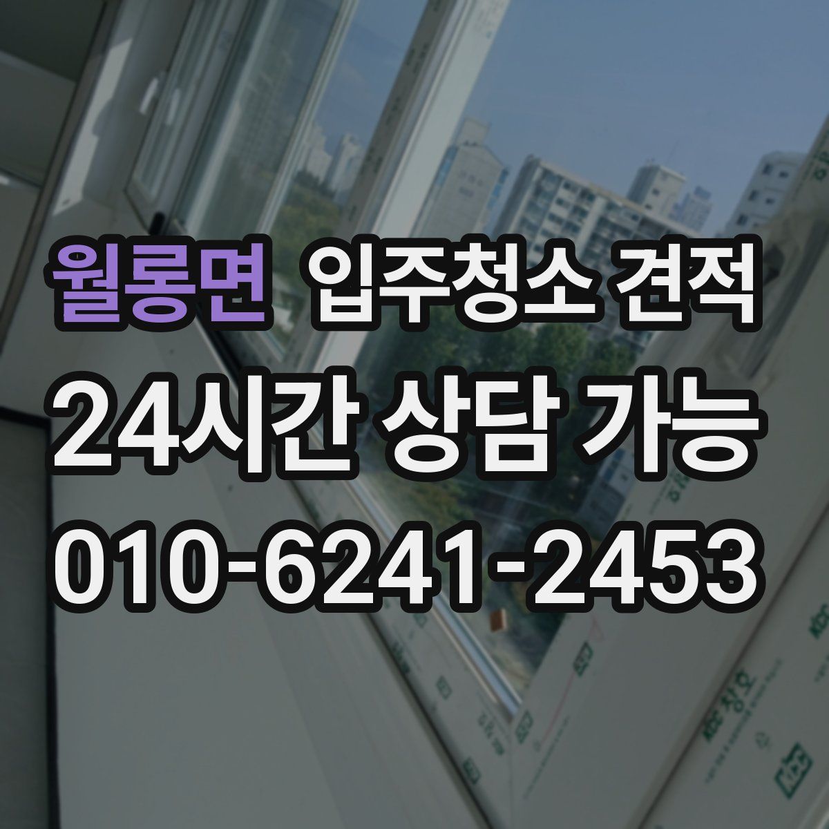 월롱면 입주청소 견적