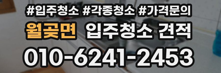 월곶면 입주청소 견적