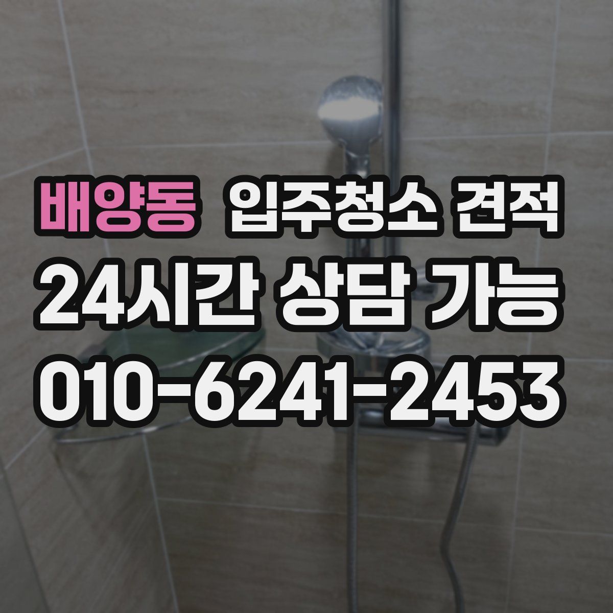 배양동 입주청소 견적