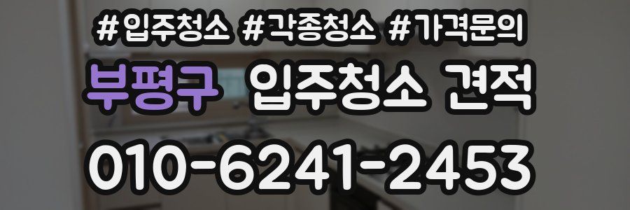 부평구 입주청소 견적