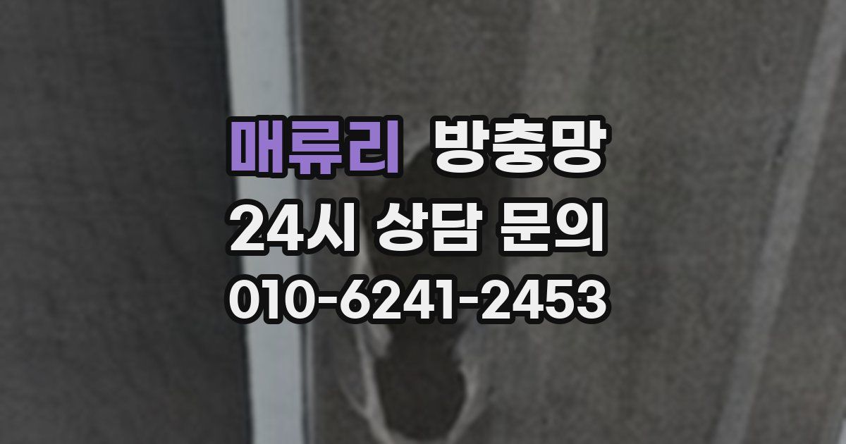 매류리 방충망