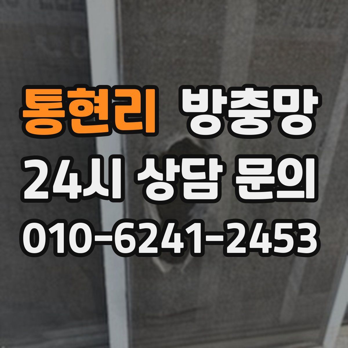 통현리 방충망